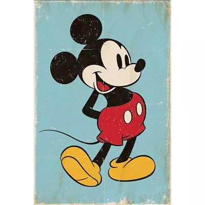 Mickey Mouse Poster Retro 57 Great Gift Item Idea Official Licensed Merchandise • £8.04