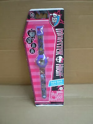 Monster High Digital Watch Clawdeen Wolf First Wave Girl Kids Accessory Intek • $18.64