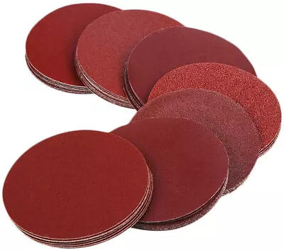 10x Sanding Discs 150mm 6  No-Hole 240-1000 Grit Orbital Sander Pads Sandpaper • $16.29