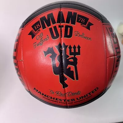 Manchester United Nike Prestige Soccer Ball Rare Find Red Devils Clean • $49.99