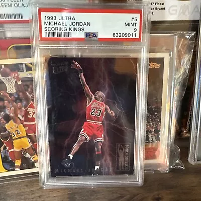 1995 Ultra Scoring Kings #4 Michael Jordan Bulls Hof Psa 9 • $3000