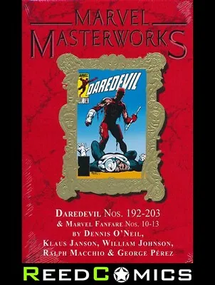 MARVEL MASTERWORKS DAREDEVIL VOLUME 18 DM VARIANT HARDCOVER (392 Pages) Hardback • £52.99