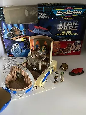Star Wars - Galoob Micro Machines 1994 - R2-D2 / Jabbas Palace - Complete • £29.99