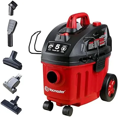 $93.36 • Buy Vacmaster VF408 4 Gallon Wet/Dry Vacuum Cleaner With 2-Stage Motor