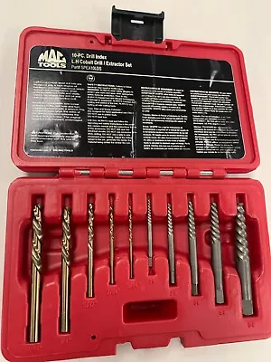 Mac Tools 10pc Cobalt Drill & Extractor Set SPEX10MDS Excellent Condition • $40