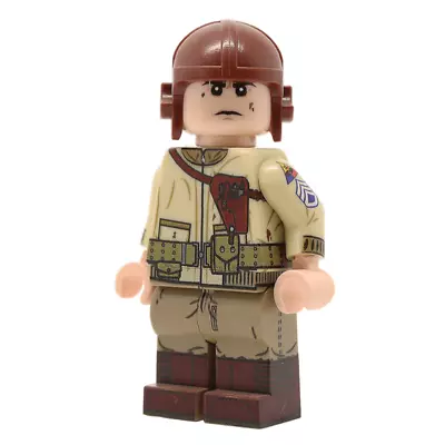 United Bricks WW2 U.S. Tanker Military Soldier Building Minifigure • $35.89