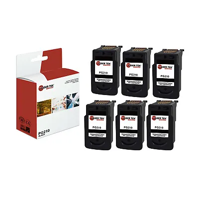 6Pk LTS PG-210 BCMY HY Compatible For Canon Pixma IP2700 MP240 MX320 Ink • $103.99