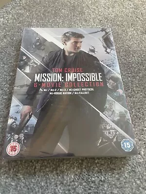 Mission Impossible 1-6 Movie Collection DVD (2018) NEW & SEALED FREE P&P • £12