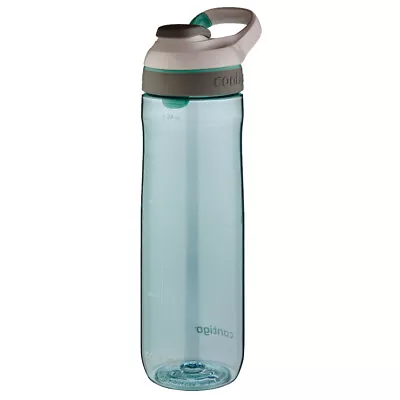 $19 • Buy Contigo Cortland Autoseal Water Bottle 709ml W/ Autopout Sip Lid Press Jade