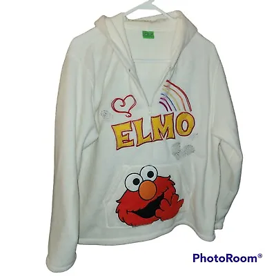 Elmo Streetwear Fleece Hoodie Urban Fashion Popup Graphic Embroidered Sweatshirt • $19.99