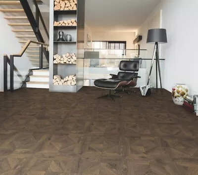 QuickStep Impressive Patterns 8mm Laminate Royal Oak Dark Brown IPA4145 15.20m2 • £460