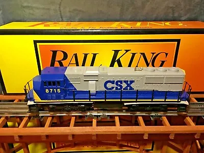 Rail King 30-2116-1 C.s.x. Sd60m Diesel #8715 With Proto-sound 3-rail By Mth Nib • $269.95