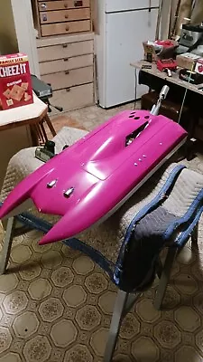 Gas Rc Boat Quickdraw! A.C Model Boats Blast Cat 40 . • $500