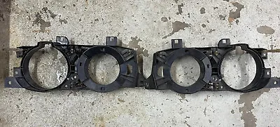 13174000 E34 E32 Headlights Holder Frame Set OEM Hella BMW 525i 535i 735i 740 • $90