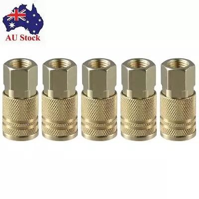 NPT Air Hose Fittings 1/4  Air Coupler Quick Connect Fittings  Air Compressor • $13.07
