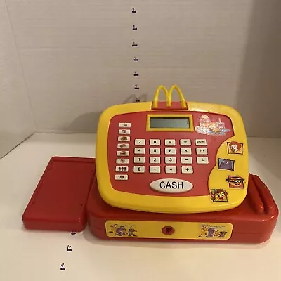 McDonalds Drive Thru Talking Cash Register Happy Meal 2004 Toy Pretend WORKING • $19