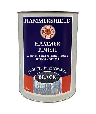 Hammer Finish Paint Metal Paint Like Hammerite 1lt | 2.5lt | 5lt • £68.01