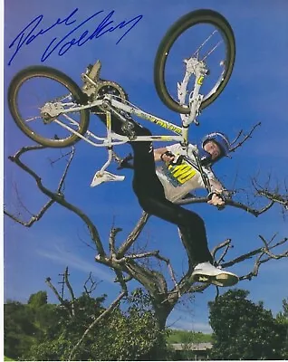 DAVE VOELKER Signed 8 X 10 Photo BIKING X Games BMX FREE SHIPPING • $42.49