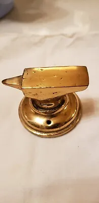 $75 • Buy Brass Jewelers Antique Anvil. No Markings, Has Two Anchor Holes. Used Gently. 