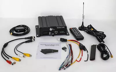 £219.99 • Buy IC6800MDVR HYBRID 4G Wi-Fi GPS MOBILE TAXI CCTV DVR DUAL SD STORAGE UPTO 1TB KIT
