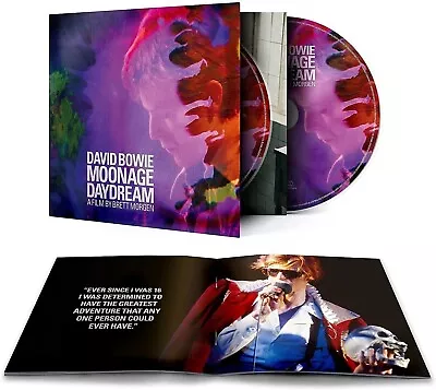 DAVID BOWIE - MOONAGE DAYDREAM Film By Brett Morgen (2 CD) DIGI NEW SEALED • £7.10