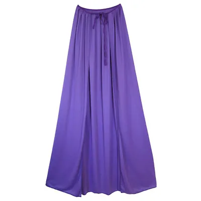 48  Adult Purple Cape ~ HALLOWEEN SUPERHERO MARDI GRAS KING MEDIEVAL COSTUME • $13.95