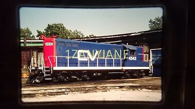 TTJ19 TRAIN SLIDE Railroad MAIN Line CV 4542 ST ALBANS VT 1988 • $6.44