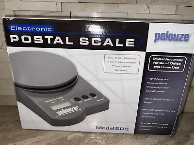 Pelouze Electronic Postal Scale Model SP5 5 Lb/2.2 Kg Capacity New Open Box • $19.99