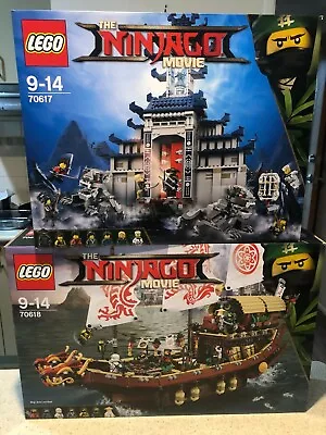 Lego Ninjago 70617 & 70618 Ultimate Temple And Destiny's Bounty • $850