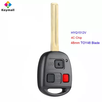 HYQ1512V 4C Chip Remote Key Fob For Lexus LX470 1998 1999 2000 2001 2002  • $19.02