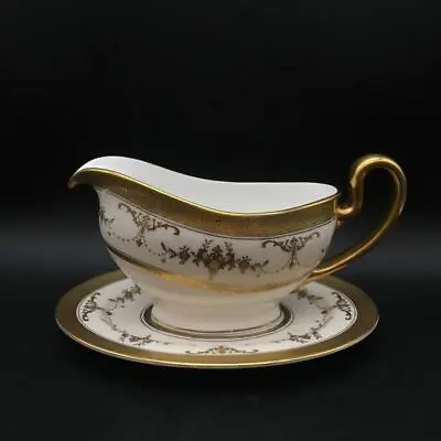 Minton Riverton K227 2 Piece Lot: Gravy Boat + Underplate Ch7039 • $249.95