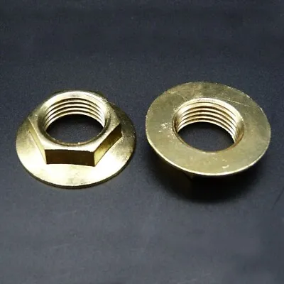 2 X Brass Back Nut & Washer 1/2'' (For Basin/Kitchen Sink Tap) • £24.49