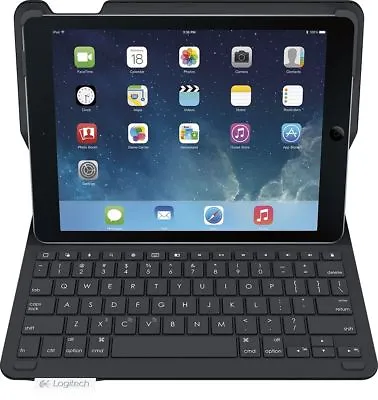 Logitech Type+ Wireless Keyboard Folio Cover Case IPad 6 2018 A1893 A1954 9.7   • $59.99