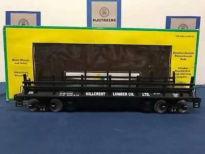 Mth G Scale Hillcrest Lumber #20 Operating Flat Car W/ Logs 70-79003 USED • $214.99