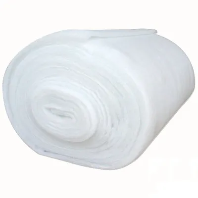 Polyester Wadding Roll 4oz Quilting Upholstery Crafts Padding 27 & 54 Inch Wide • £52