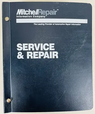 Mitchell 1997 Imported Vehicles Electrical Service & Repair Manuals Vol. 3 & 4 • $26.99