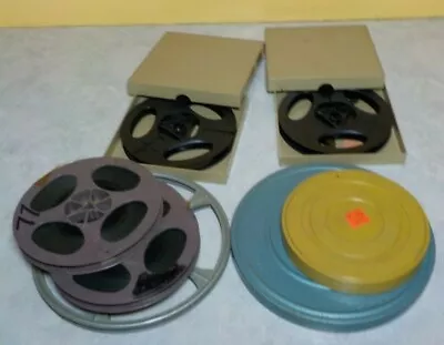 Vintage ASSORTED  Lot Of  Mm Metal & PLASTIC Film Canister  Reels   • $18.87