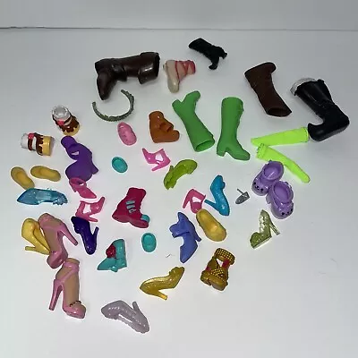 Disney & Other Doll Misc Shoes Boots Heels REPLACEMENT Singles&Pairs USED LOT • $7.50