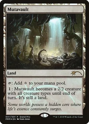 1x FOIL Mutavault LP Grand Prix Promo Rare English • $14.48