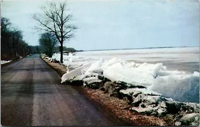 Lake Mille Lacs Minnesota MN Ice Jams Postcard   • $8.99