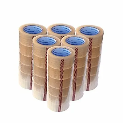 Tape Premium Carton Sealing Rolls 2 Mil Packing Moving Box Tapes 2 X110 Or 2 X55 • $15.50
