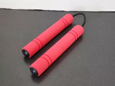 Foam Nunchucks Martial Arts Karate Taekwondo - Red • $4.95