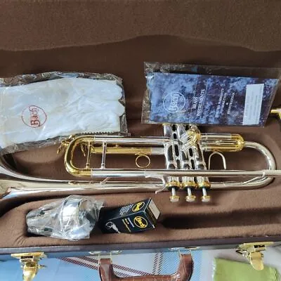 2023 New 180s-37 Trumpet Silver Plated Gold Key B Flat Professional Trumpet • $476.40