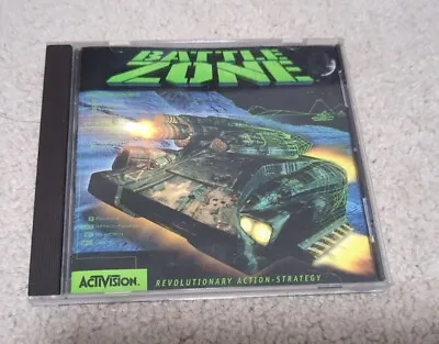 PC Windows 95 Battle Zone Activision Action Strategy Tank Revolution • $19.50