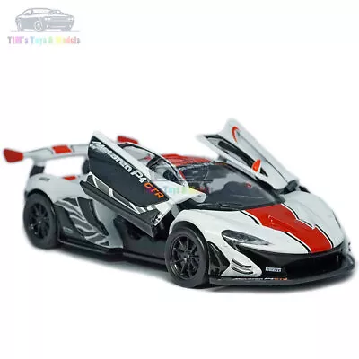 1:32 McLaren P1 GTR Model Car Alloy Diecast Toy Vehicle Collection Gift White • $51.19