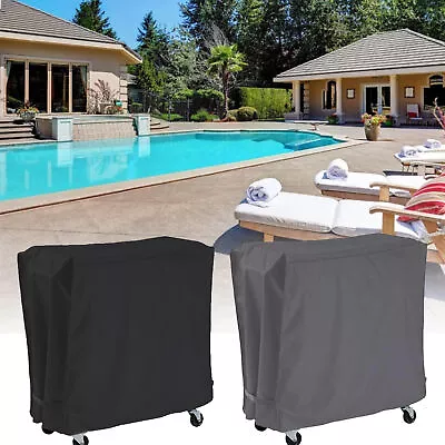 Cooler Cover Waterproof Rolling Cooler Cart Cover With Adjustable Zippered • $21.59