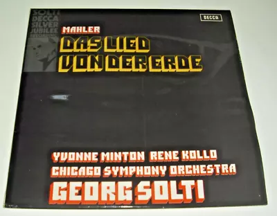 Decca SET 555 *MAHLER* Das Lied Von Der Erde *MINTON* *KOLLO* *SOLTI* • £4.99