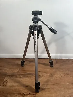 Velbon Super Chaser Tripod EFL-3 Adjustable Large Light Weight Camera Gear Japan • $45.04