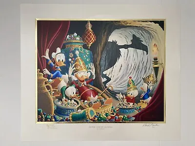 Carl Barks In The Cave Of Ali Baba Gold Plate Lithograph 7/100 • $1800