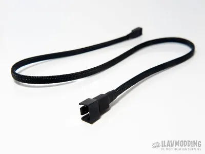PC Case Fan 3pin Extension Cable Sleeved • $2